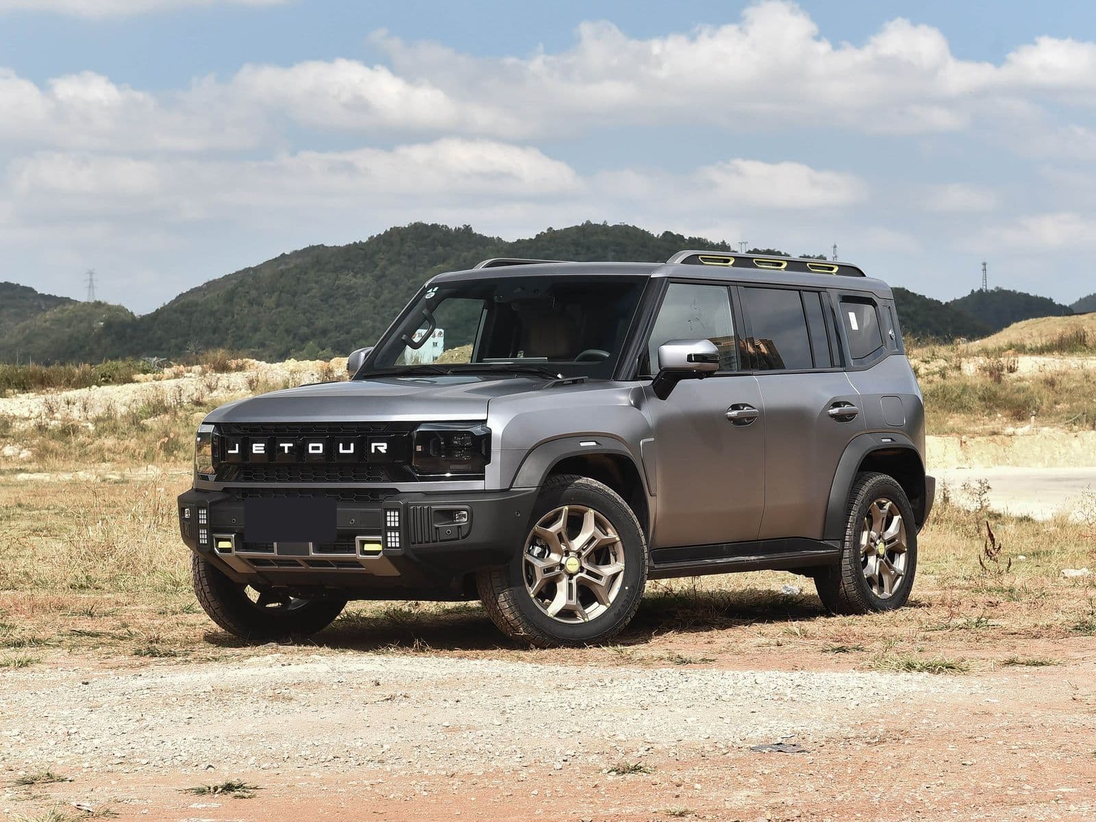 SUV Jetour T2 2024 quatre roues motrices pour l'export