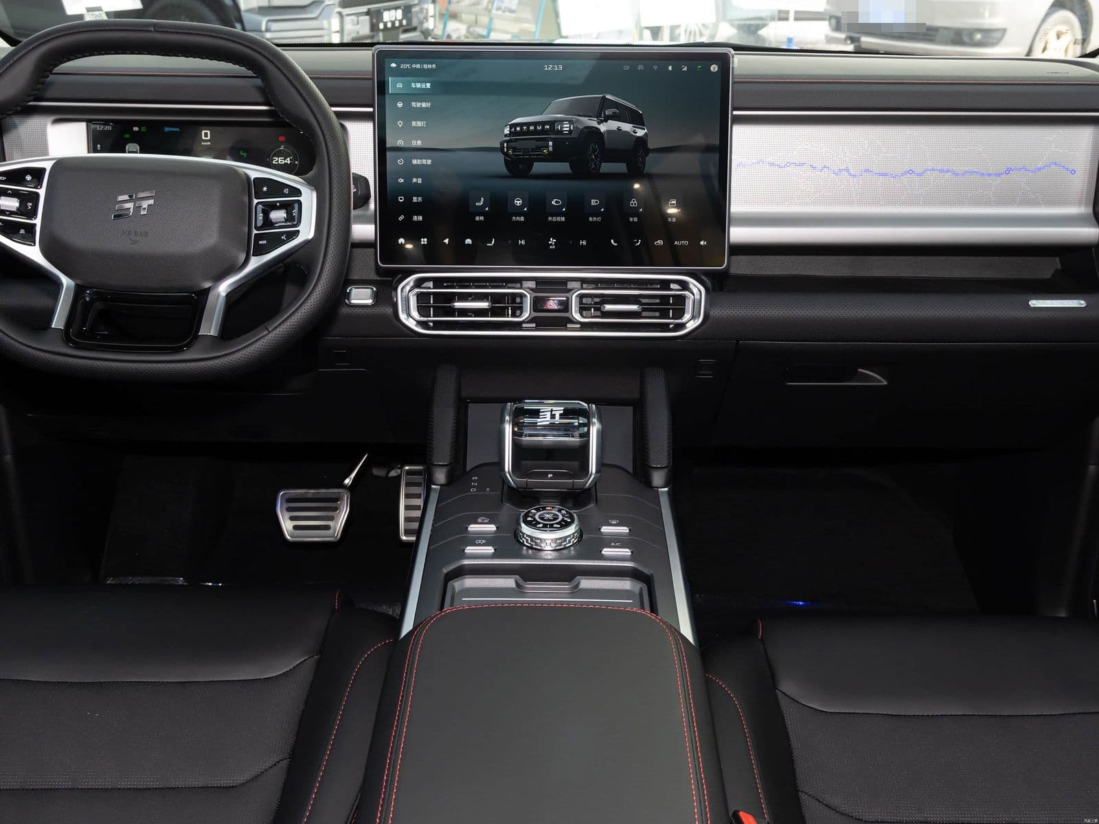 Jetour T2 موديل 2025 — مقصورة Jetour T2 4